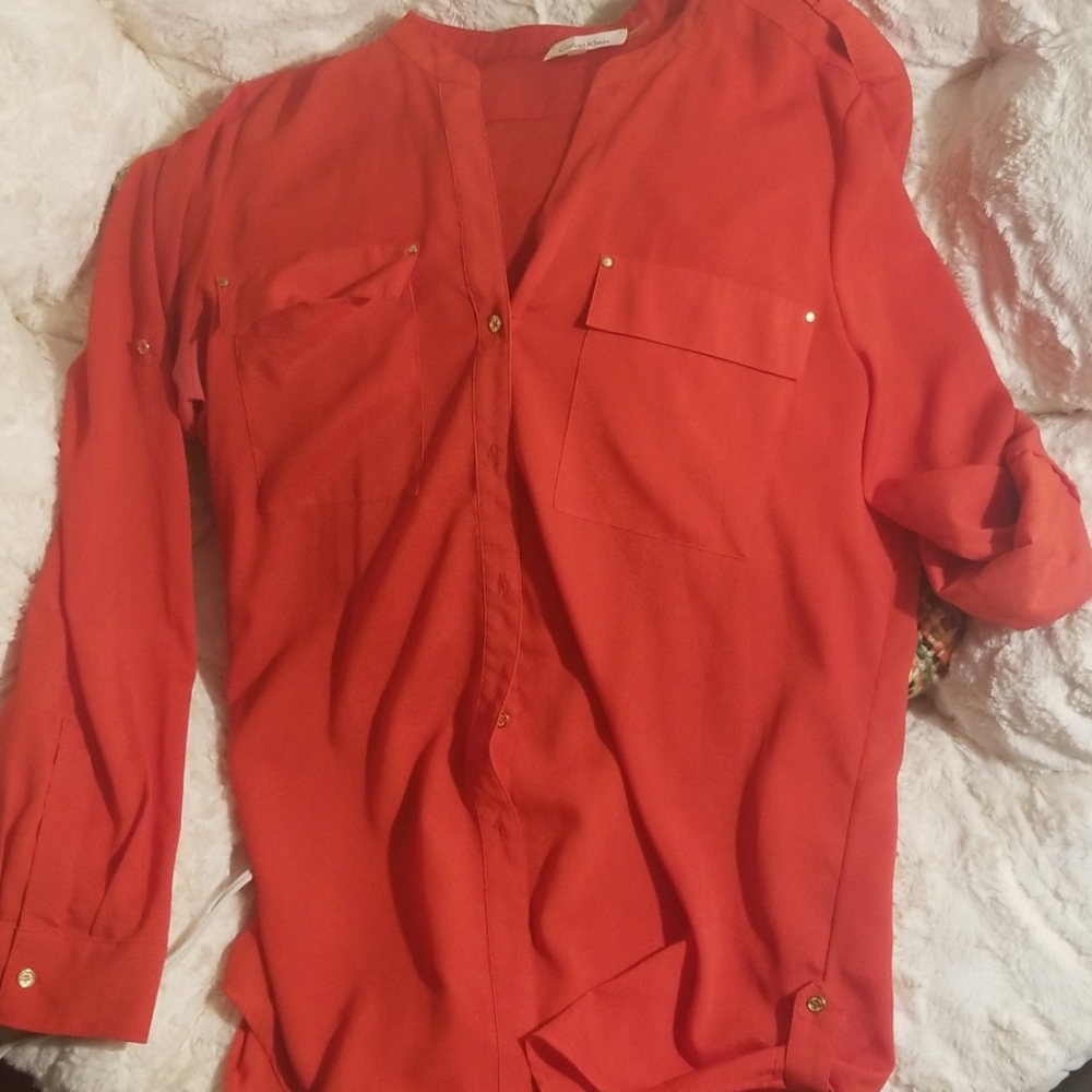 Calvin Klein women's tunic/blouse. - Picture 2 of 2